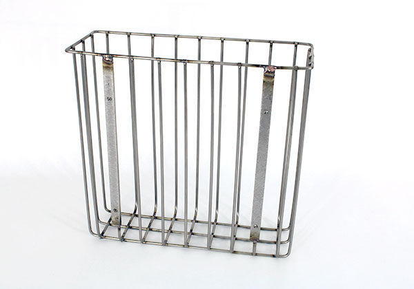 Panier inox pour support pièce industrielle